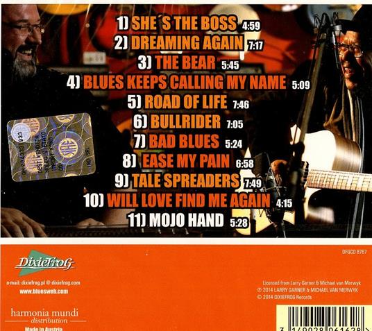 Upclose & Personal - CD Audio di Larry Garner,Michael Van Merwyck - 2