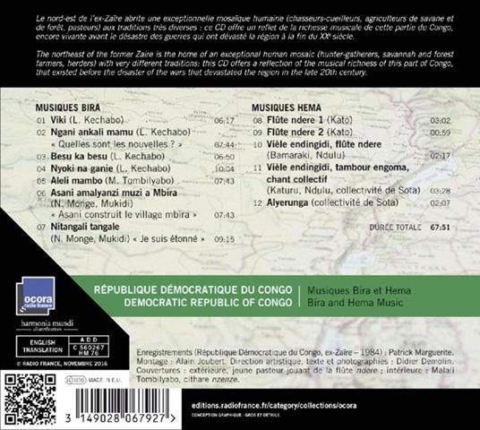 Congo Kibali. Ituri - CD Audio - 2