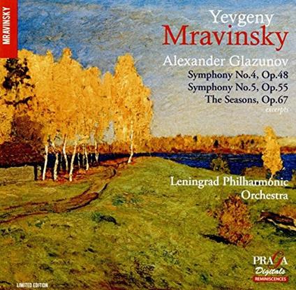 Sinfonie n.4, n.5 - CD Audio di Alexander Glazunov