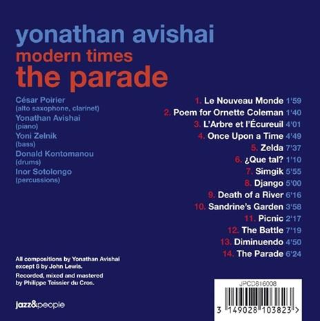 Parade - CD Audio di Yonathan Avishai - 2