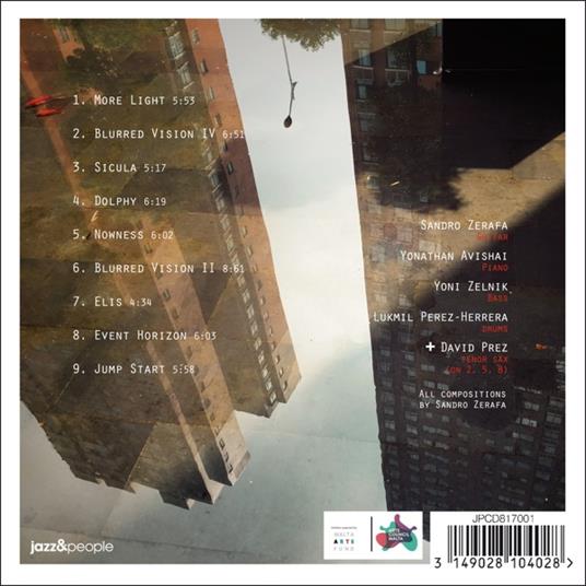 More Light - CD Audio di Sandro Zerafa - 2