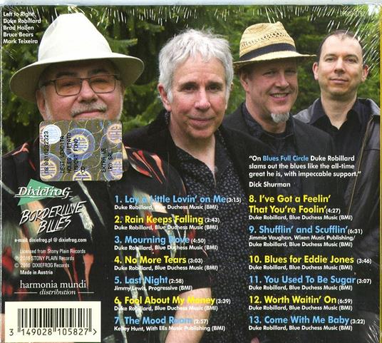 Blues Full Circle - CD Audio di Duke Robillard - 2