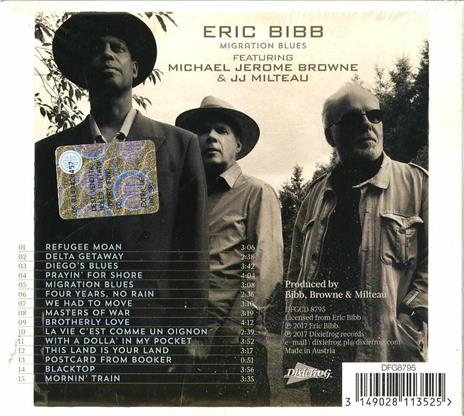 Migration Blues - CD Audio di Eric Bibb - 2