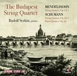 String Quartet. Mendelssohn & Schuman
