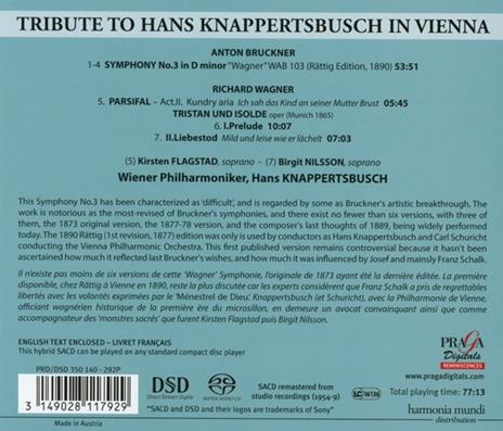 Sinfonia n.3 - SuperAudio CD di Anton Bruckner,Hans Knappertsbusch - 2