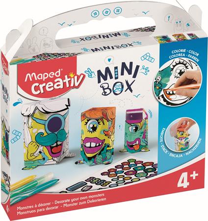 Maped. Mini Box. Mostri Da Decorare