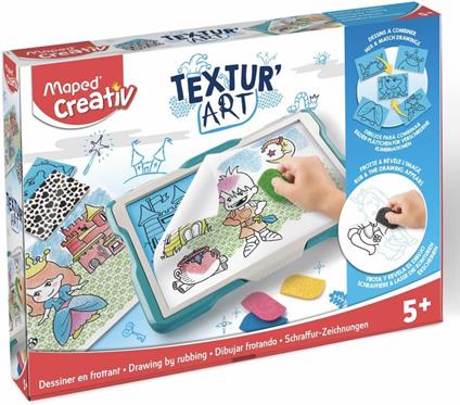 Maped - Creativ Texture Art Kit con tavolo da disegno