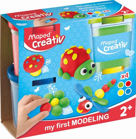 Maped Prima Infanzia Pasta Da Modellare 4 Pz