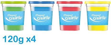 Maped Prima Infanzia Pasta Da Modellare 4 Pz - 3