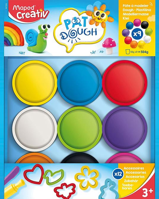 Pasta Da Modellare Per Bimbi 4 Vasetti - 3