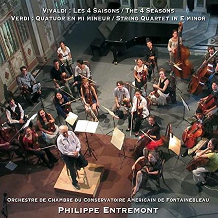 Les 4 Saisons / Quatuor A Cordes En Mi Mineur - CD Audio di Philippe Entremont