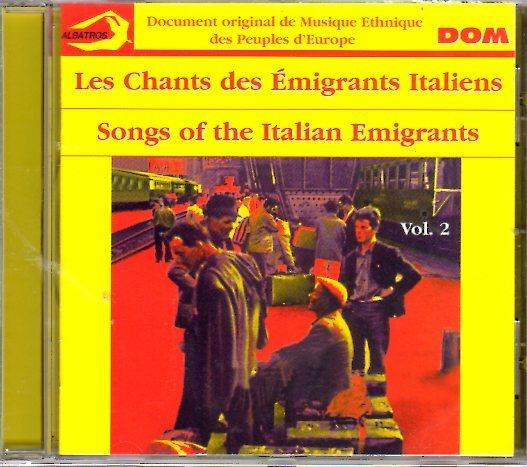 Emigranti Italiani 2 - CD Audio