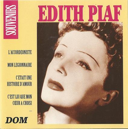 L'accordeoniste - CD Audio di Edith Piaf