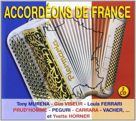 Accordeons De France - CD Audio