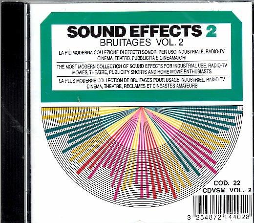 Sound Effects. Bruitaeges vol.2 - CD Audio