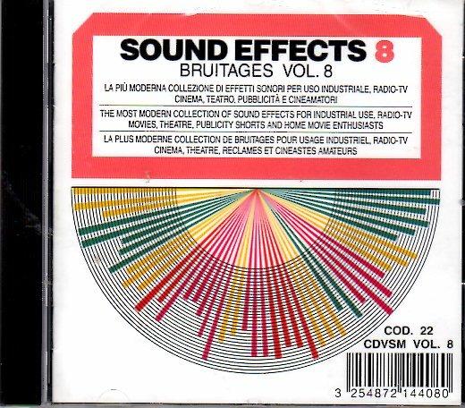 Sound Effects. Bruitaeges vol.8 - CD Audio