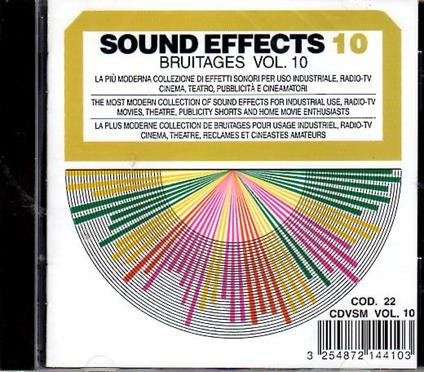 Sound Effects. Bruitaeges 0 - CD Audio