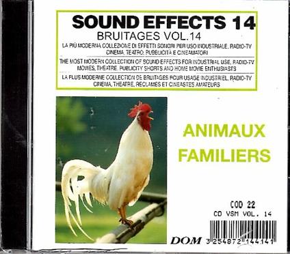 Sound Effects. Farm Animals - CD Audio