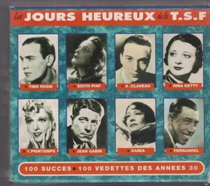 Les Jours Heureux De La T.S.F. Coffret 5 Cd - CD Audio