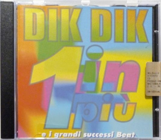 Uno in più e i grandi successi - CD Audio di Dik Dik