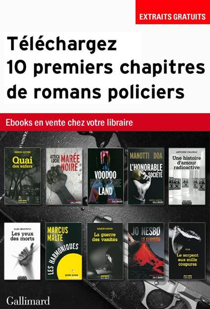EXTRAITS - 10 romans policiers de la Série Noire