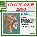 Cd catalogo ERATO' Ravel