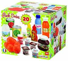 Giocattolo 100% Chef Set Prodotti Drogheria 20 pz Smoby