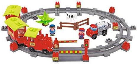 Ecoiffier Abrick Pista Trenino 69 Pz