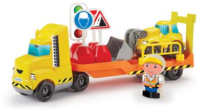 Ecoiffier: Abrick Camion Cantiere Con 1 Personaggio E 1 Veicolo