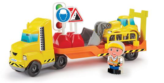 Ecoiffier: Abrick Camion Cantiere Con 1 Personaggio E 1 Veicolo