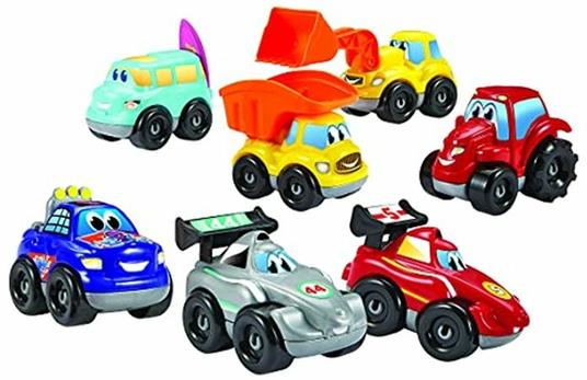 Ecoiffier Abrick Fast Car Set Con 7 Veicoli - 2