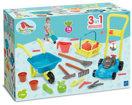 Ecoiffier: Garden&Season 3 In 1 Garden Super Pack