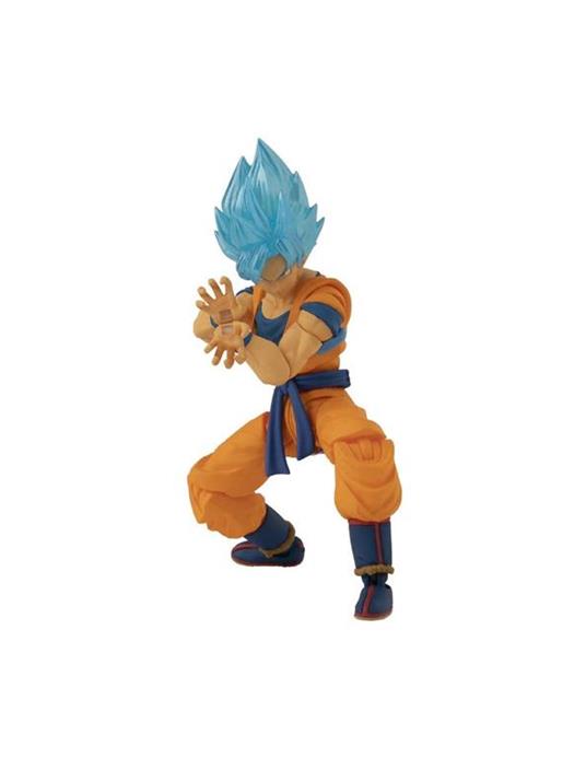 Dragon Ball Super. Personaggio Base Goku Super Sayan Blue