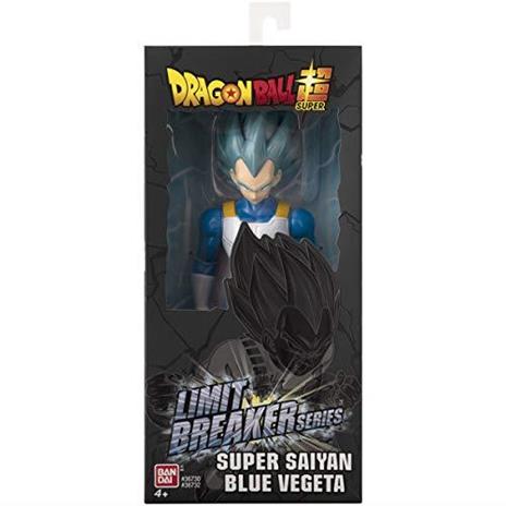 BANDAI Dragonball Dragon Ball Action Figure Gigante Limit Breaker da 30 cm Super Saiyan Vegeta Blue 36732, 36732 - 3