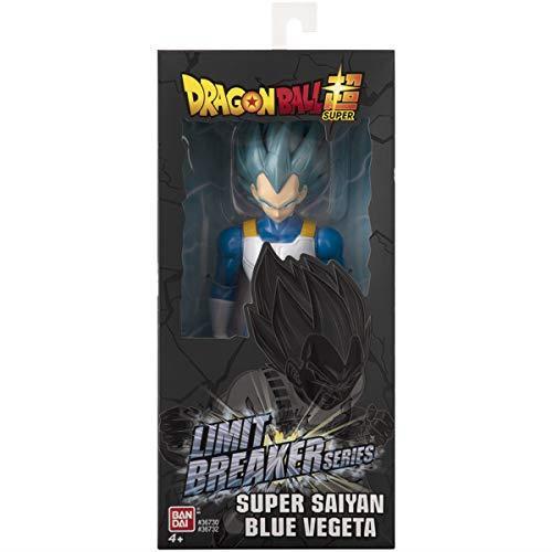 BANDAI Dragonball Dragon Ball Action Figure Gigante Limit Breaker da 30 cm Super Saiyan Vegeta Blue 36732, 36732 - 3
