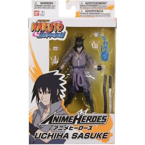 Anime Heroes Naruto Shippuden Figura di eroi anime 17 cm Sasuke Uchiwa - 3