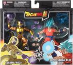 Dragon Ball Personaggio Blue Goku Vs Golden Frieza