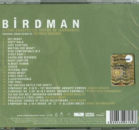 Birdman (Colonna sonora) - CD Audio - 2