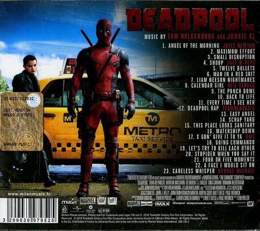 Deadpool (Colonna sonora) - CD Audio di Junkie XL - 2