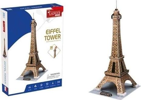 Puzzle 3D della Torre Eiffel, 39 pezzi