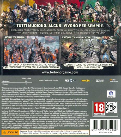 For Honor - XONE - 3