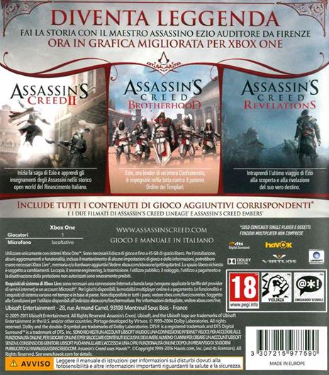 Assassin's Creed: The Ezio Collection - XONE - 3