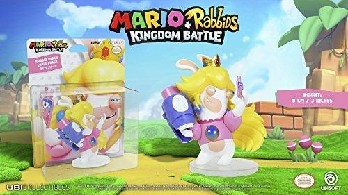Mario Rabbid K.Battle Statua Peach 8cm - 4
