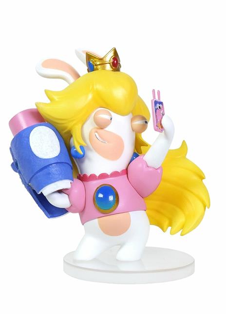 Mario Rabbid K.Battle Statua Peach 8cm - 5