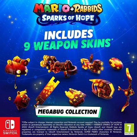 Ubisoft Mario + Rabbids Sparks of Hope Standard+Componente aggiuntivo Tedesca, Inglese, ESP, Francese, ITA Nintendo Switch - 2