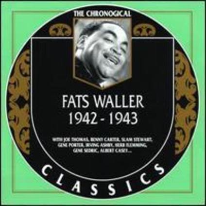 1942-1943 - CD Audio di Fats Waller