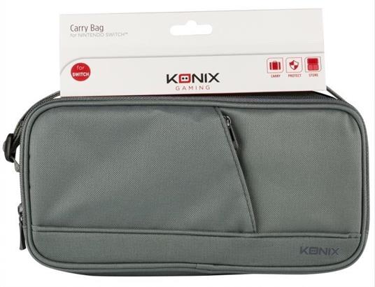 Konix 61881197539 custodia per console portatile Custodia a sacchetto Nintendo Grigio - 3