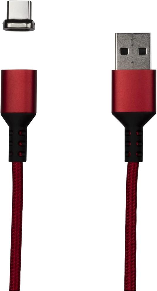 KONIX Magnetic Cable 3M PS5 Red - 4