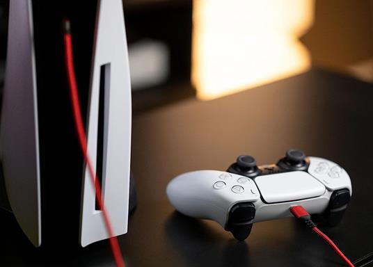 KONIX Magnetic Cable 3M PS5 Red - 6