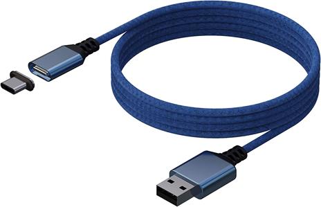 KONIX Magnetic Cable 3M Serie X Blue - 2